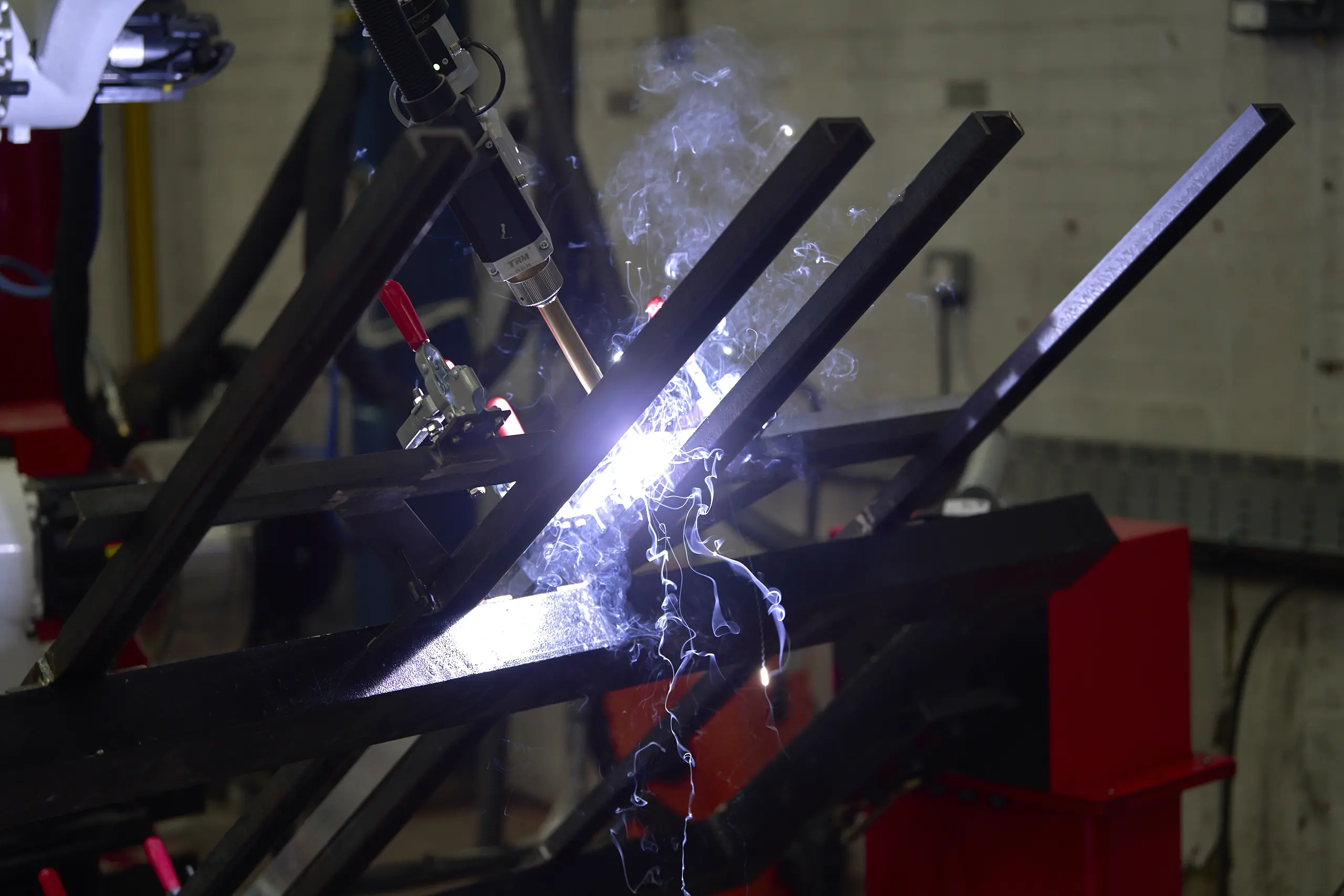 Advanced manufacturing process - Robotic fabrication combining precision engineering with repeatable accuracy.