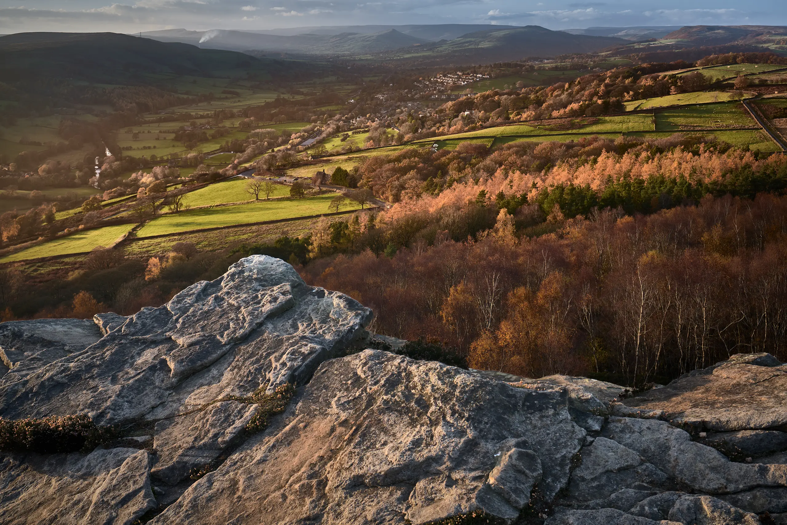 Millstone Edge, Peak District, shot with the Silvestri 35mm