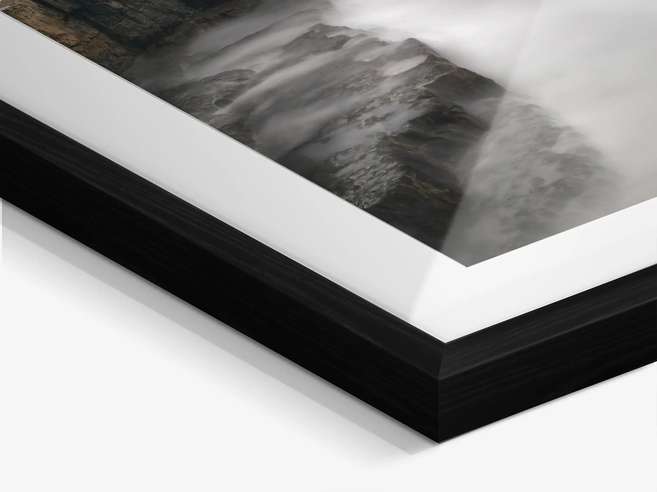 Pulpit Rock limited edition fine art print presented in a matt black frame